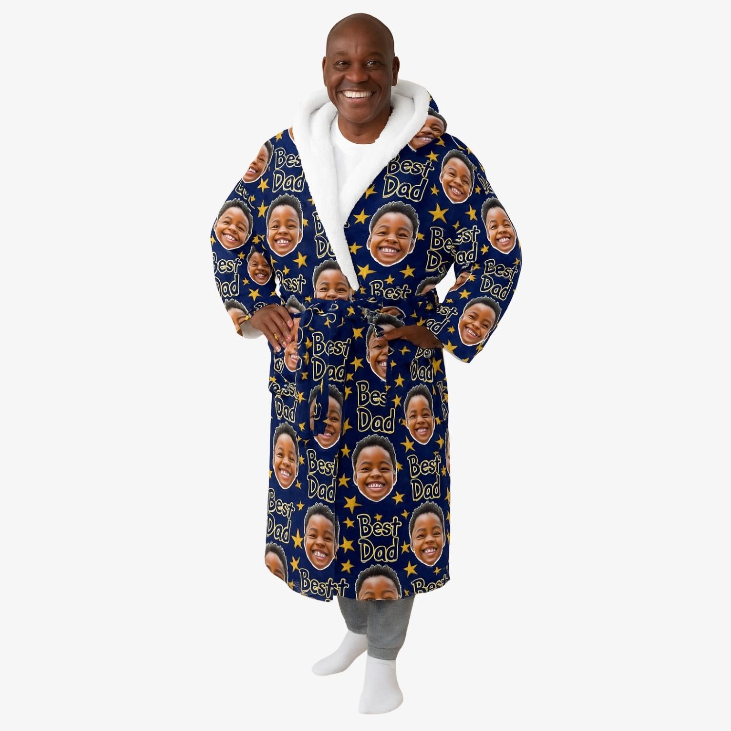 best dad mens personalised gown