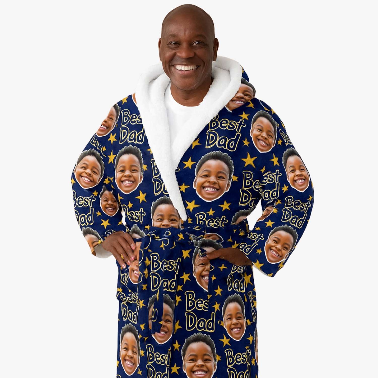 Best Dad Personalised Dressing Gown