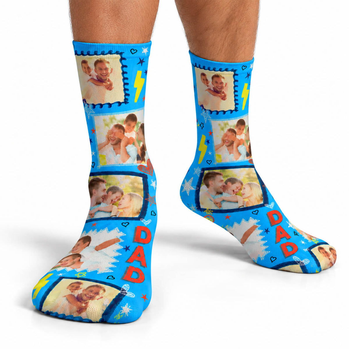 Best Dad Frame Socks