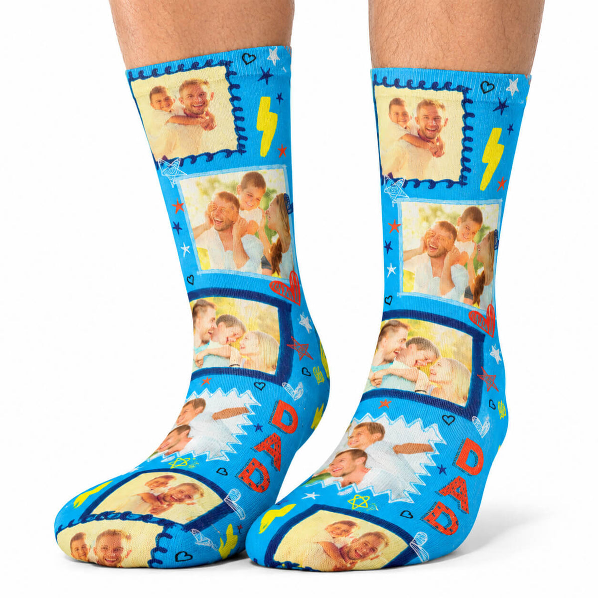 Best Dad Frame Socks