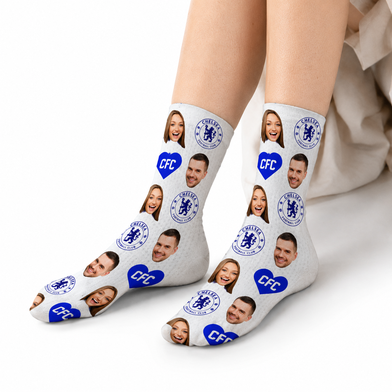 CFC Hearts Socks
