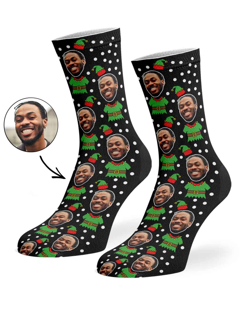 Elf Face Socks