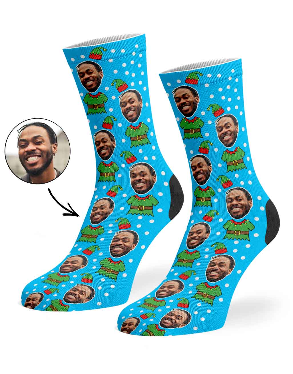 Elf Face Socks