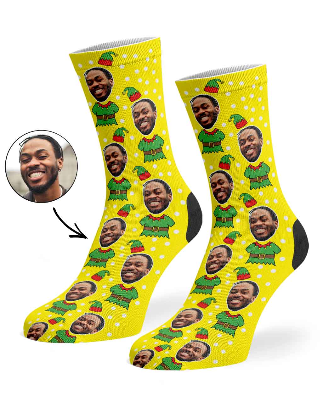 Elf Face Socks