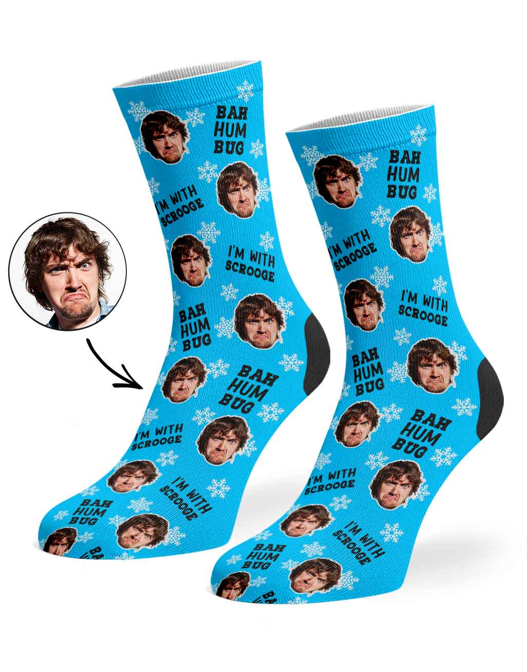 Scrooge Me Socks