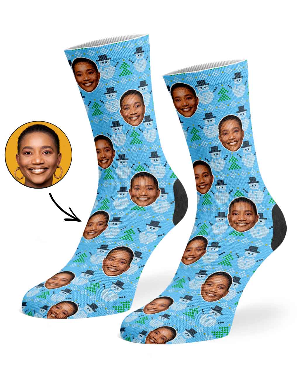 Snowman Socks