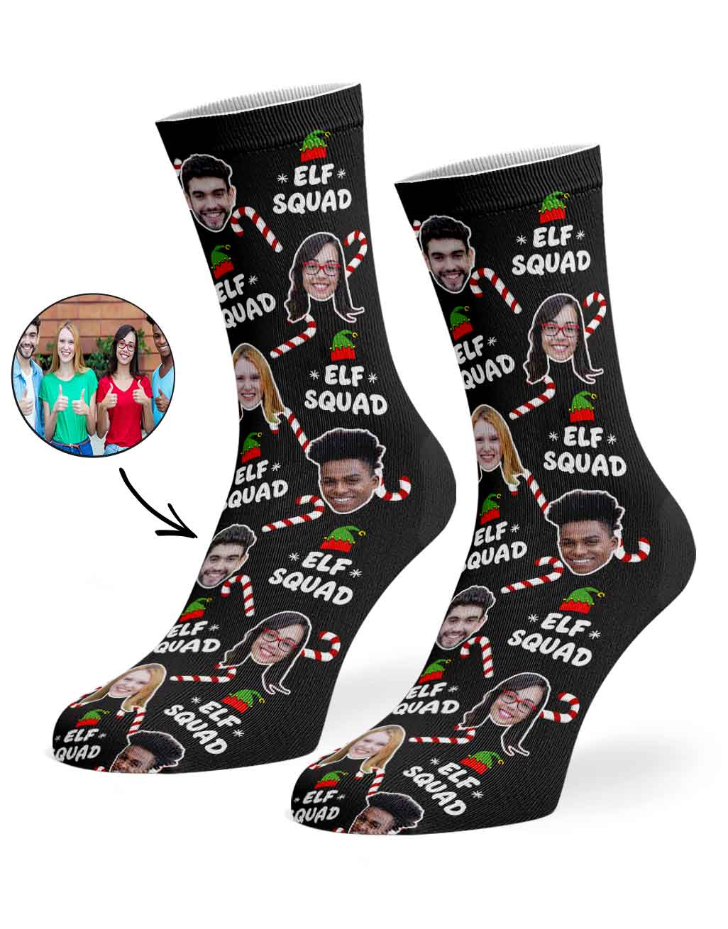 Elf Squad Socks