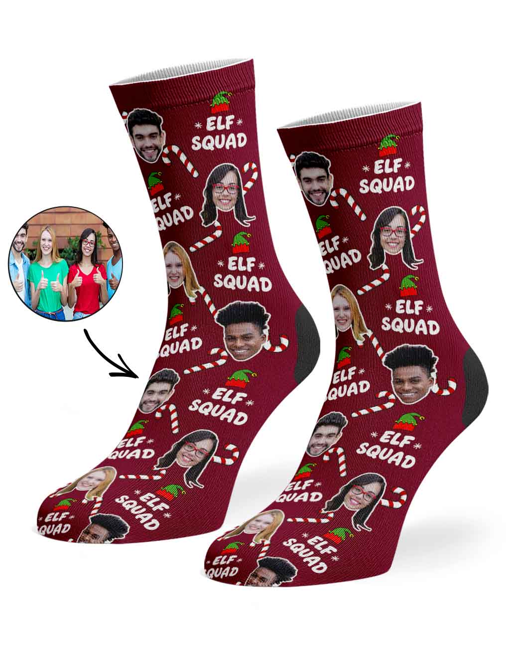 Elf Squad Socks