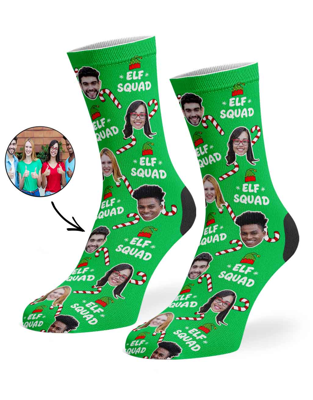 Elf Squad Socks