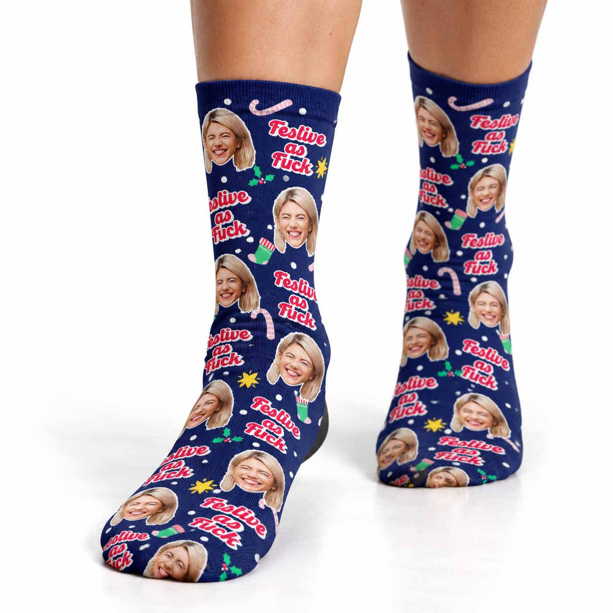 Festive As Fuck Christmas Socks