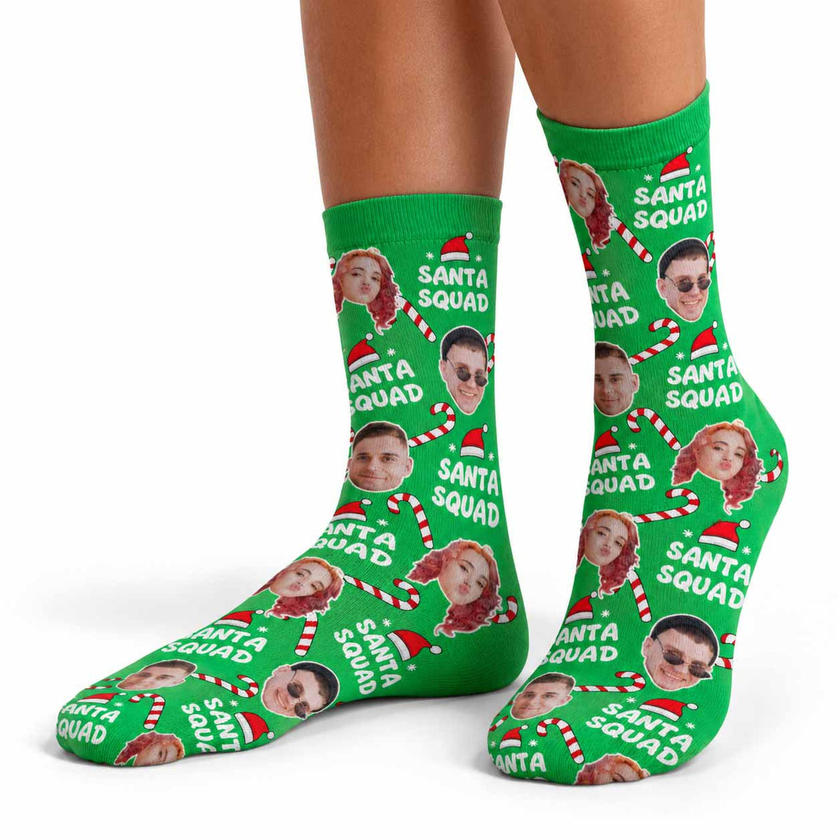 Santa Squad Christmas Socks