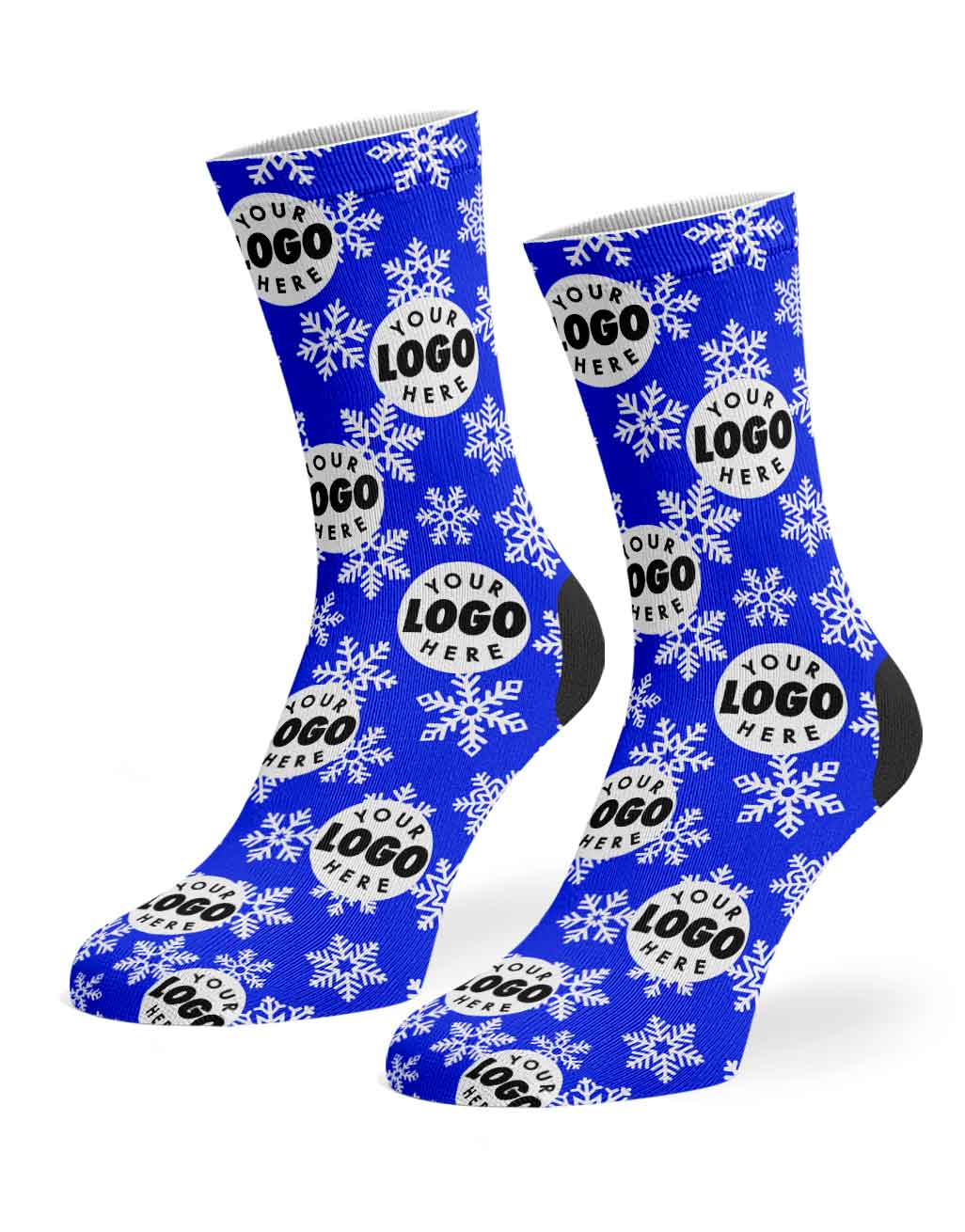 Snowflake Logo Christmas Socks