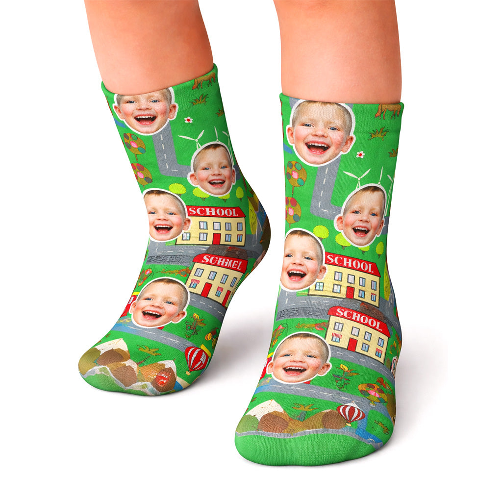 Carpet Track Kids Socks