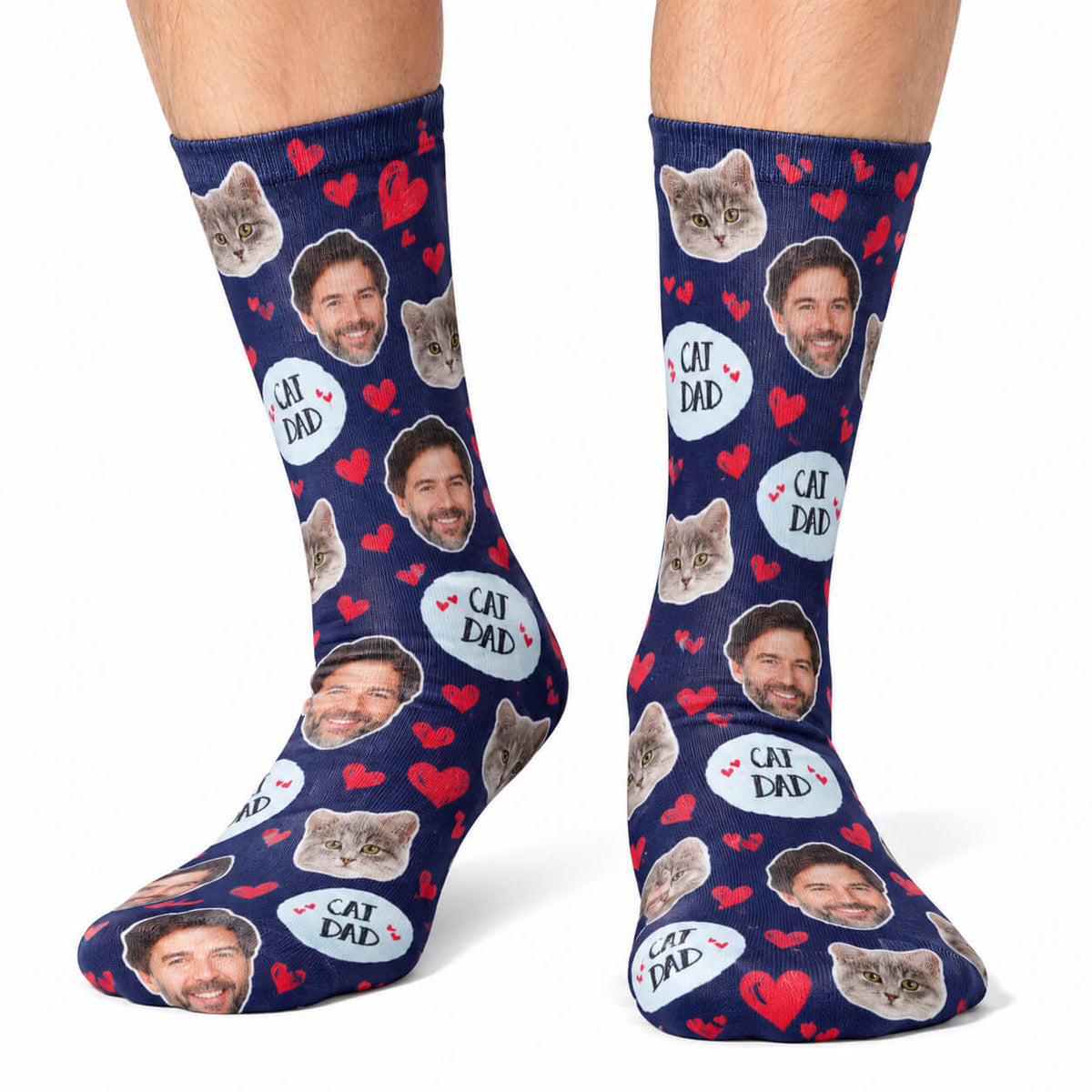Cat Dad Socks