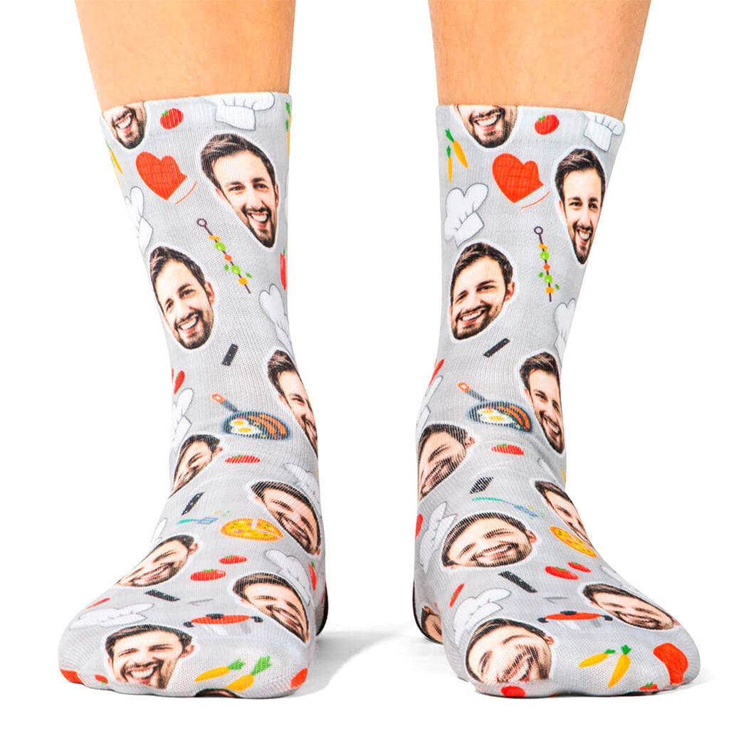 Chef Face Socks
