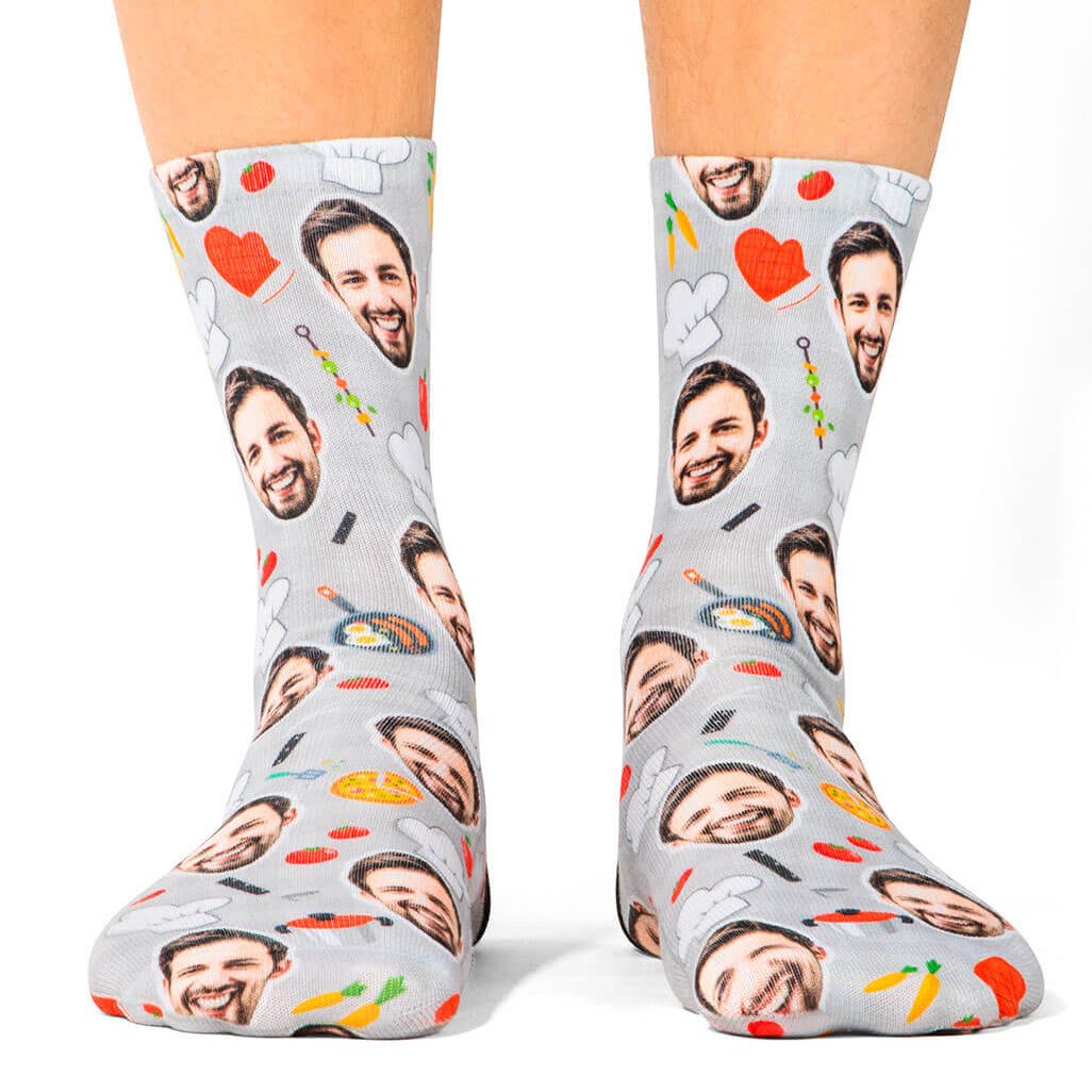 Chef Face Socks