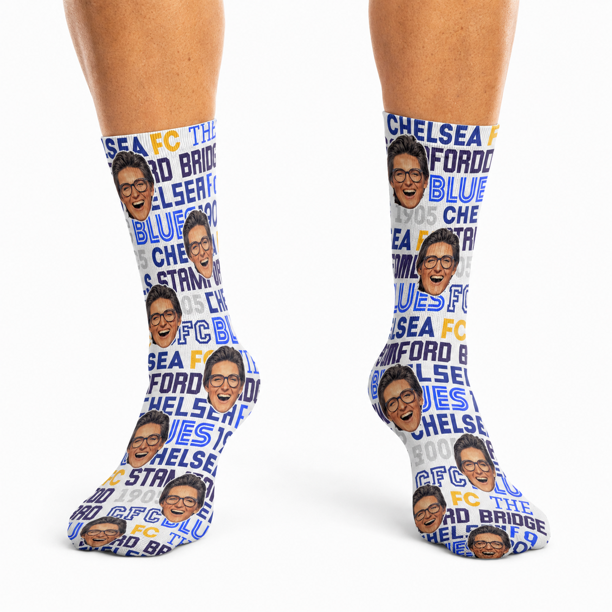 Chelsea FC Pattern Socks