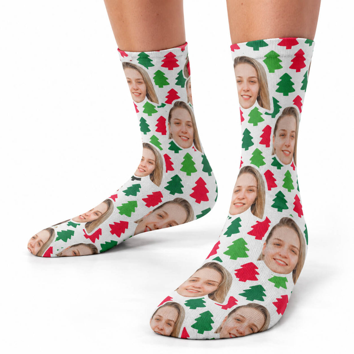 Christmas Trees Socks