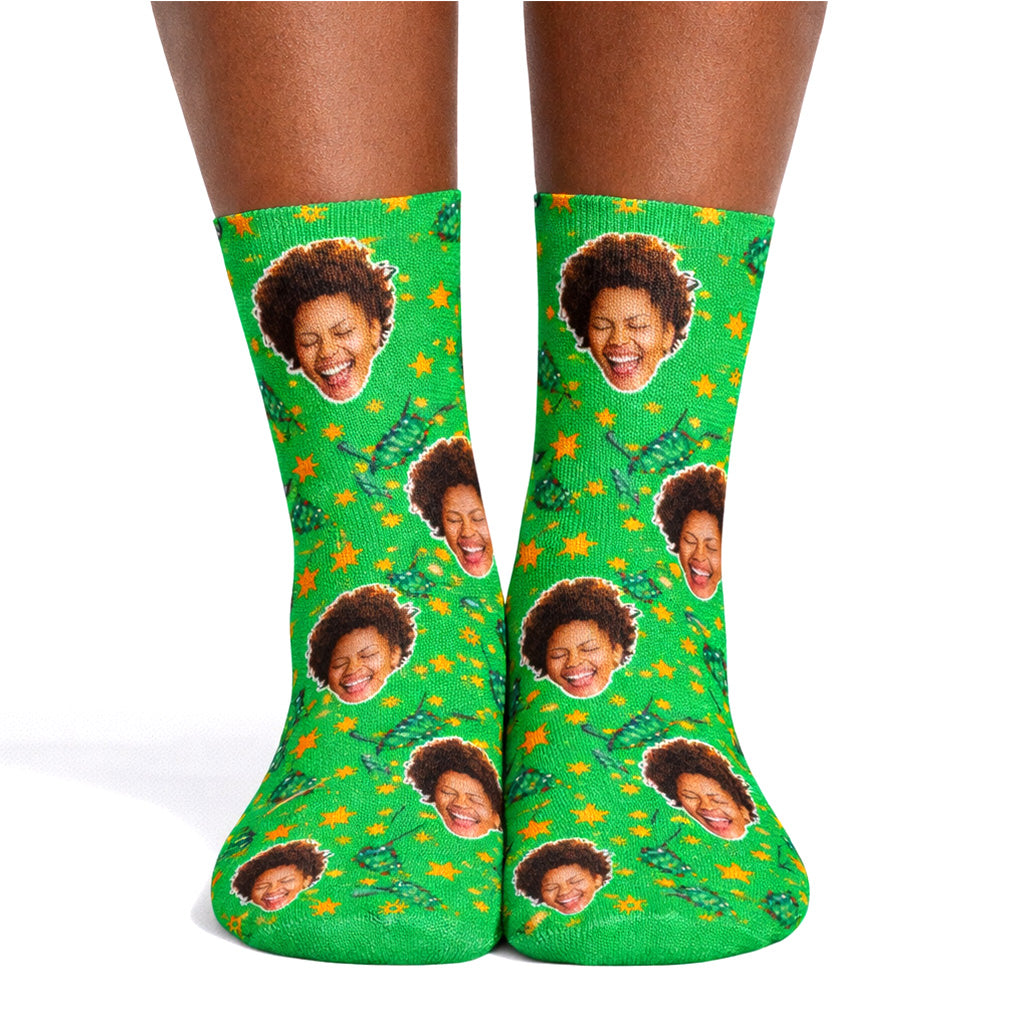 Christmas Star Socks