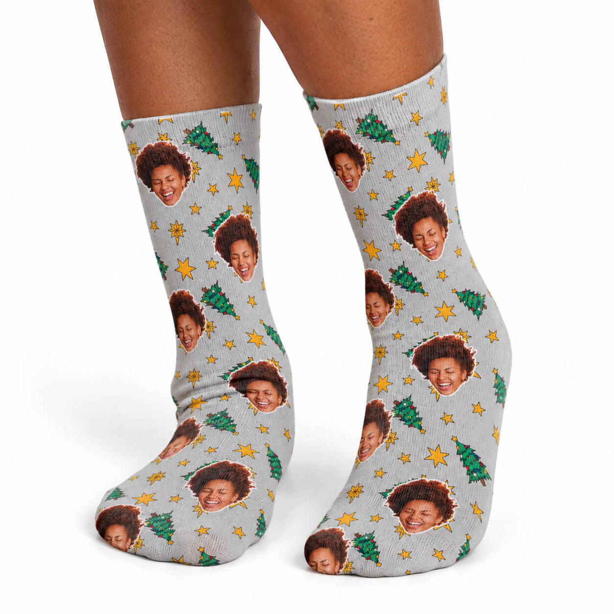 Christmas Star Socks