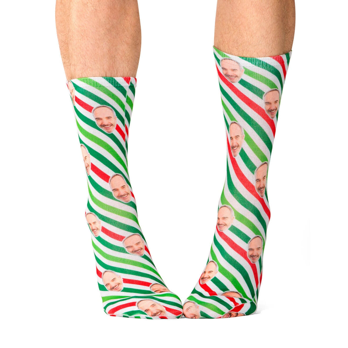 Christmas Stripes Socks