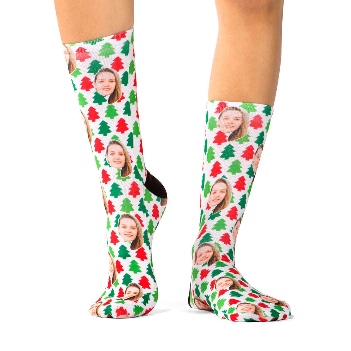 Christmas Trees Socks