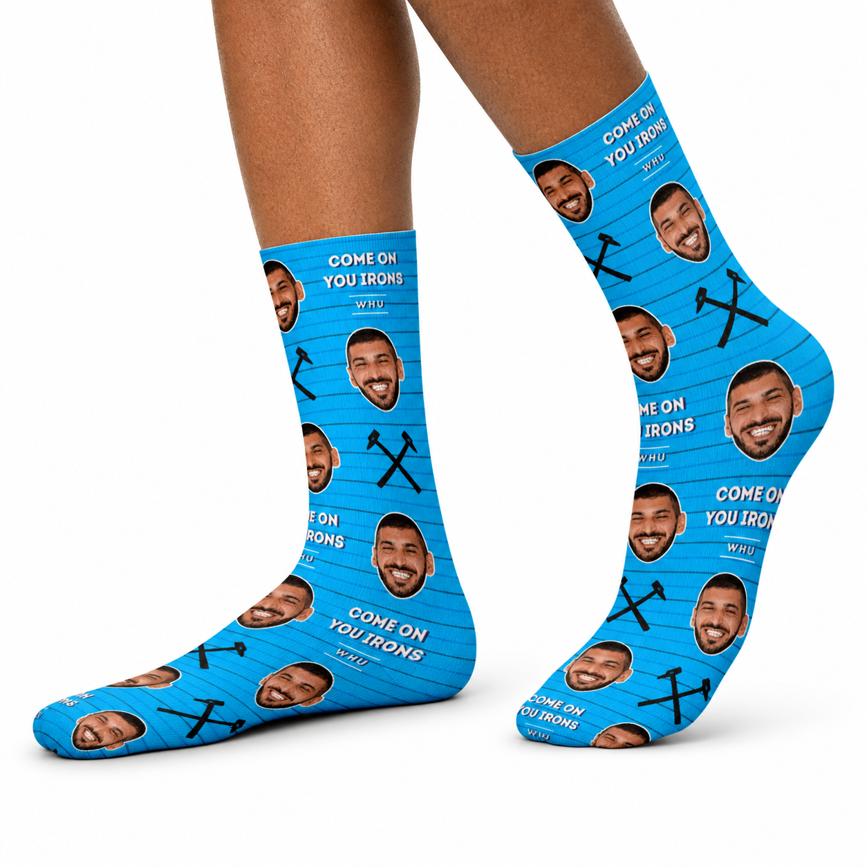 Come On You Irons Socks