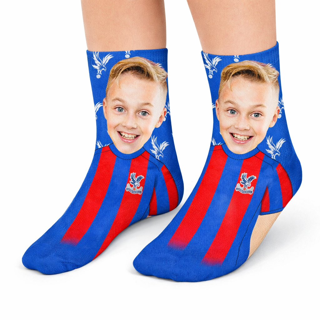 Crystal Palace Fan Kids Socks
