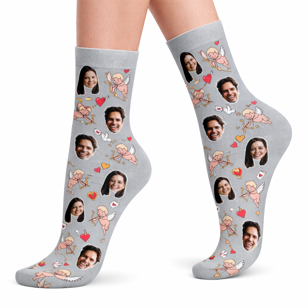 Cupid Guy Socks