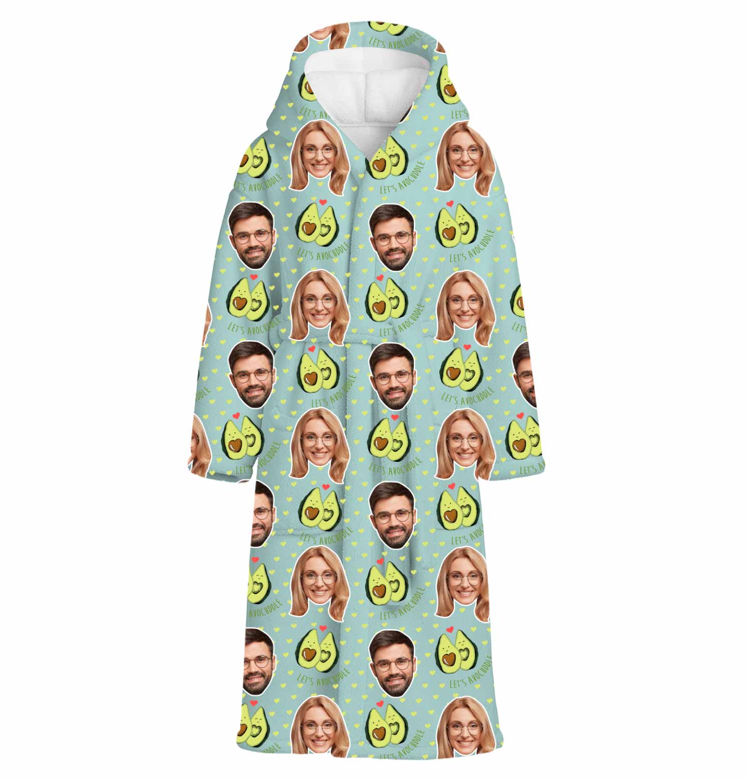Let’s Avocuddle Personalised Dressing Gown