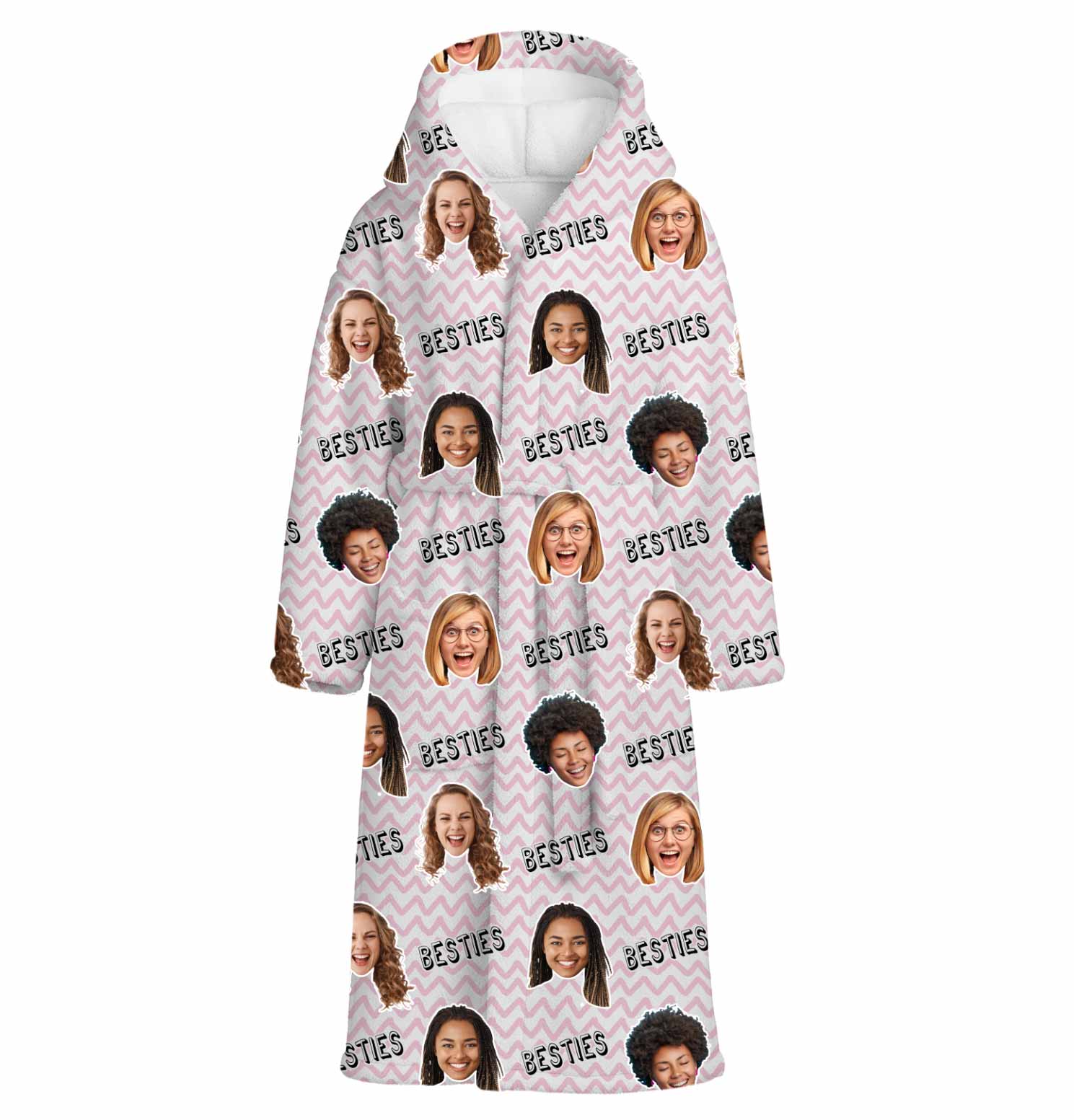 Besties Personalised Dressing Gown
