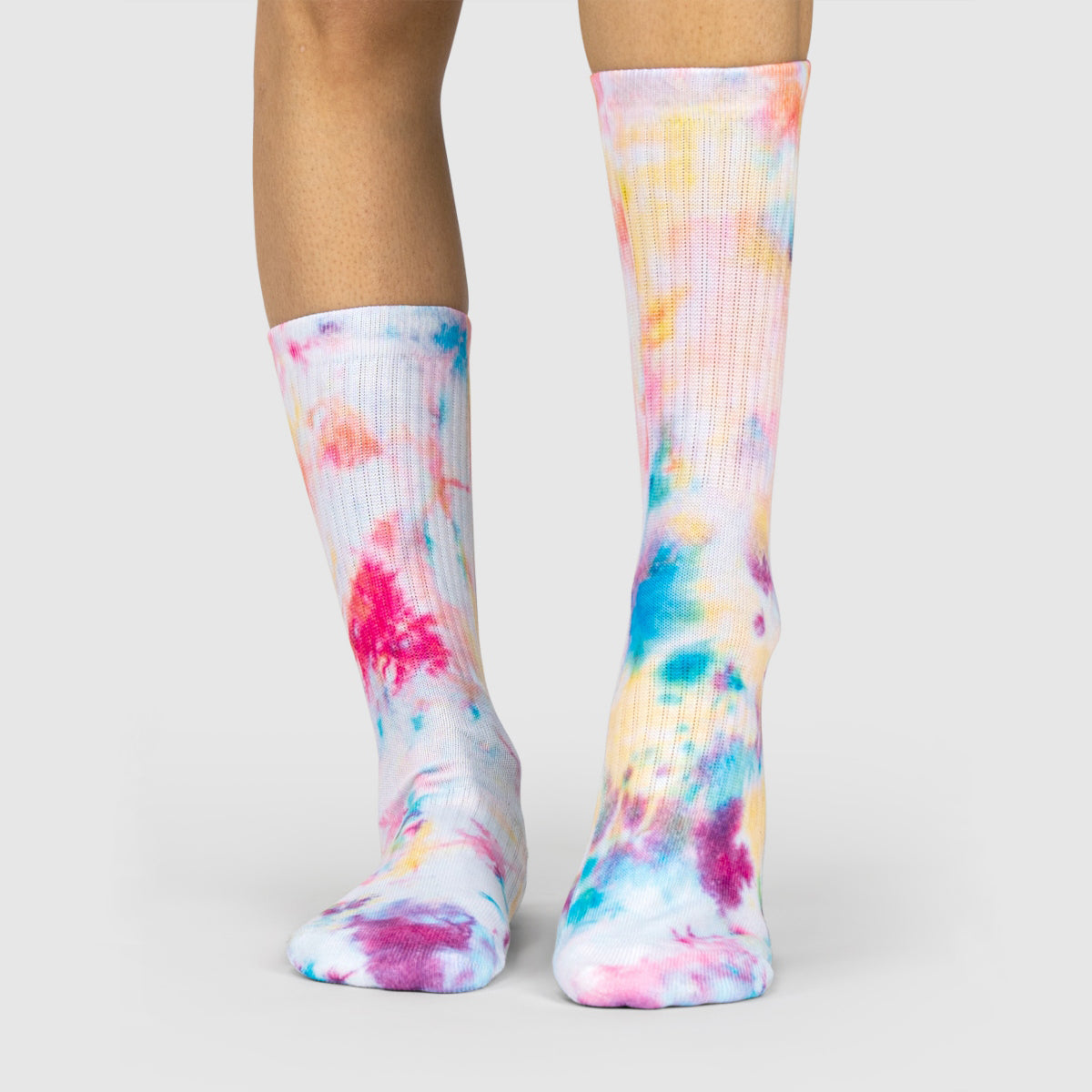 Multi Tie Dye Socks