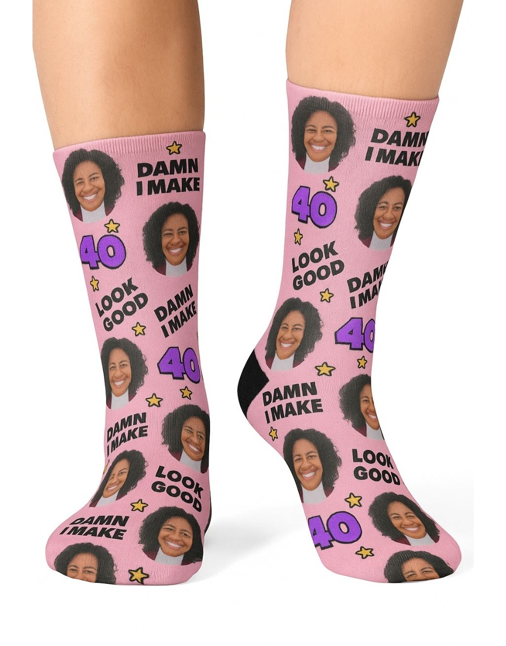 Damn I Make 40 Look Good Socks