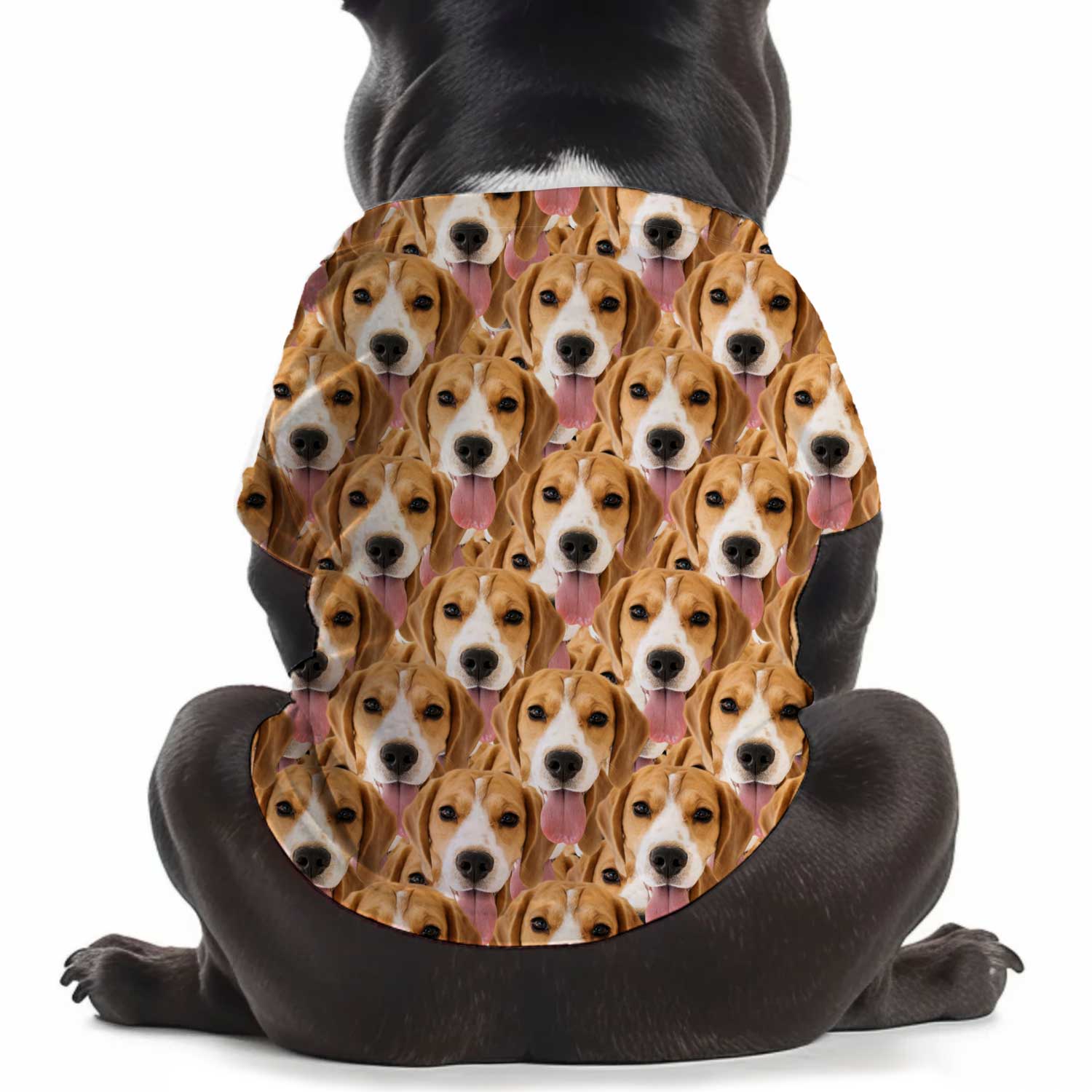 Face Mash Personalised Dog T Shirt