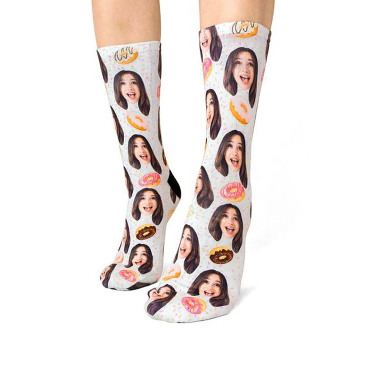Donut Face Socks