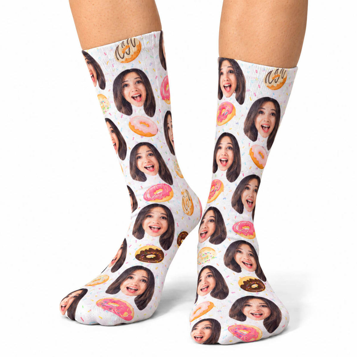 Donut Face Socks