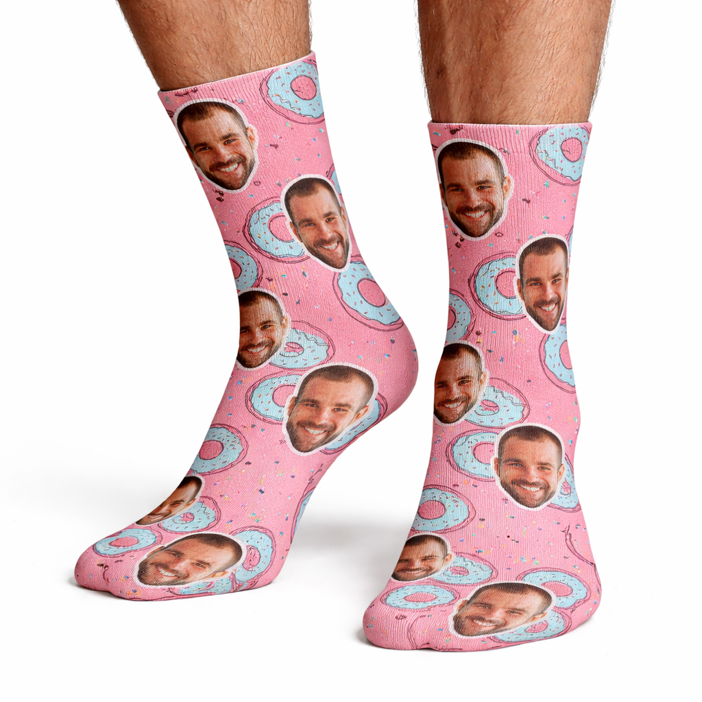 Donut Doodle Socks