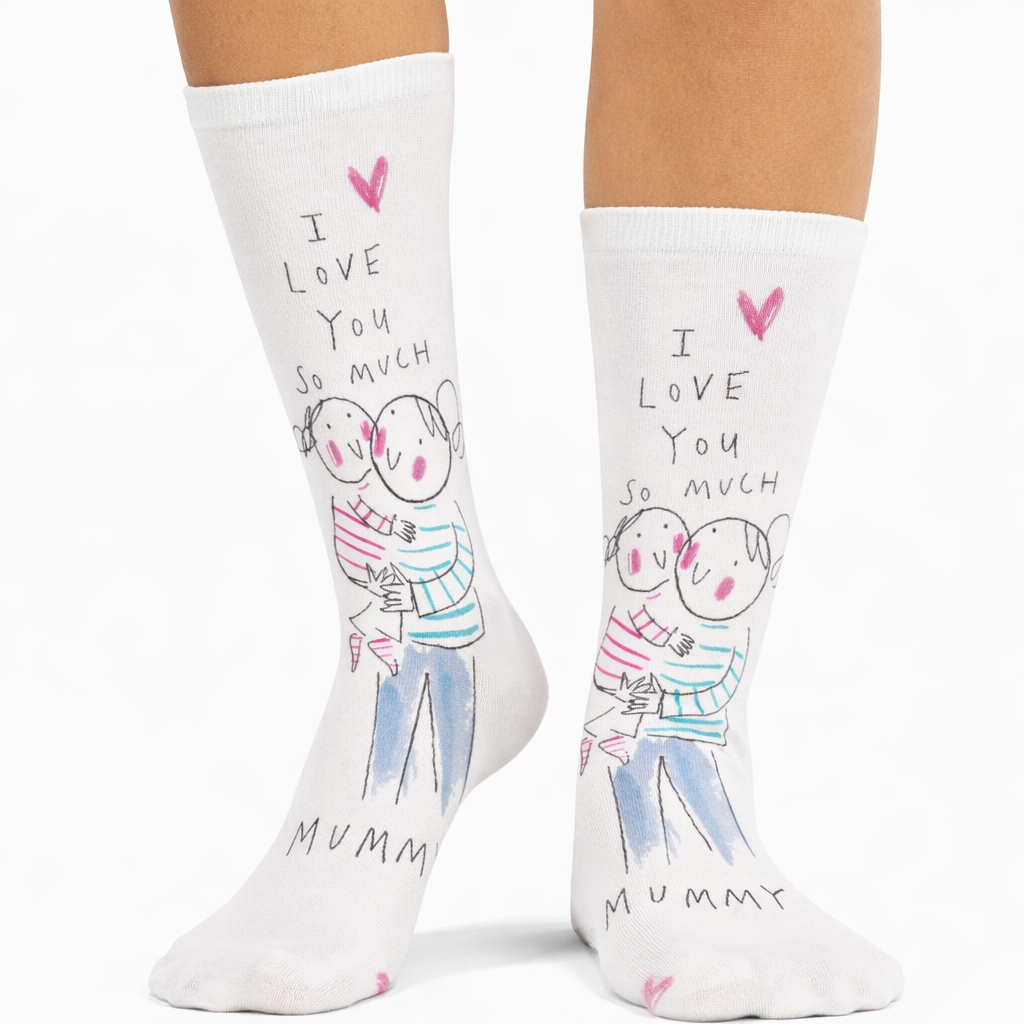 Kids Drawing Personalised Socks
