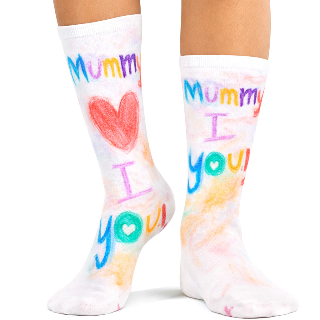 Kids Drawing Personalised Socks