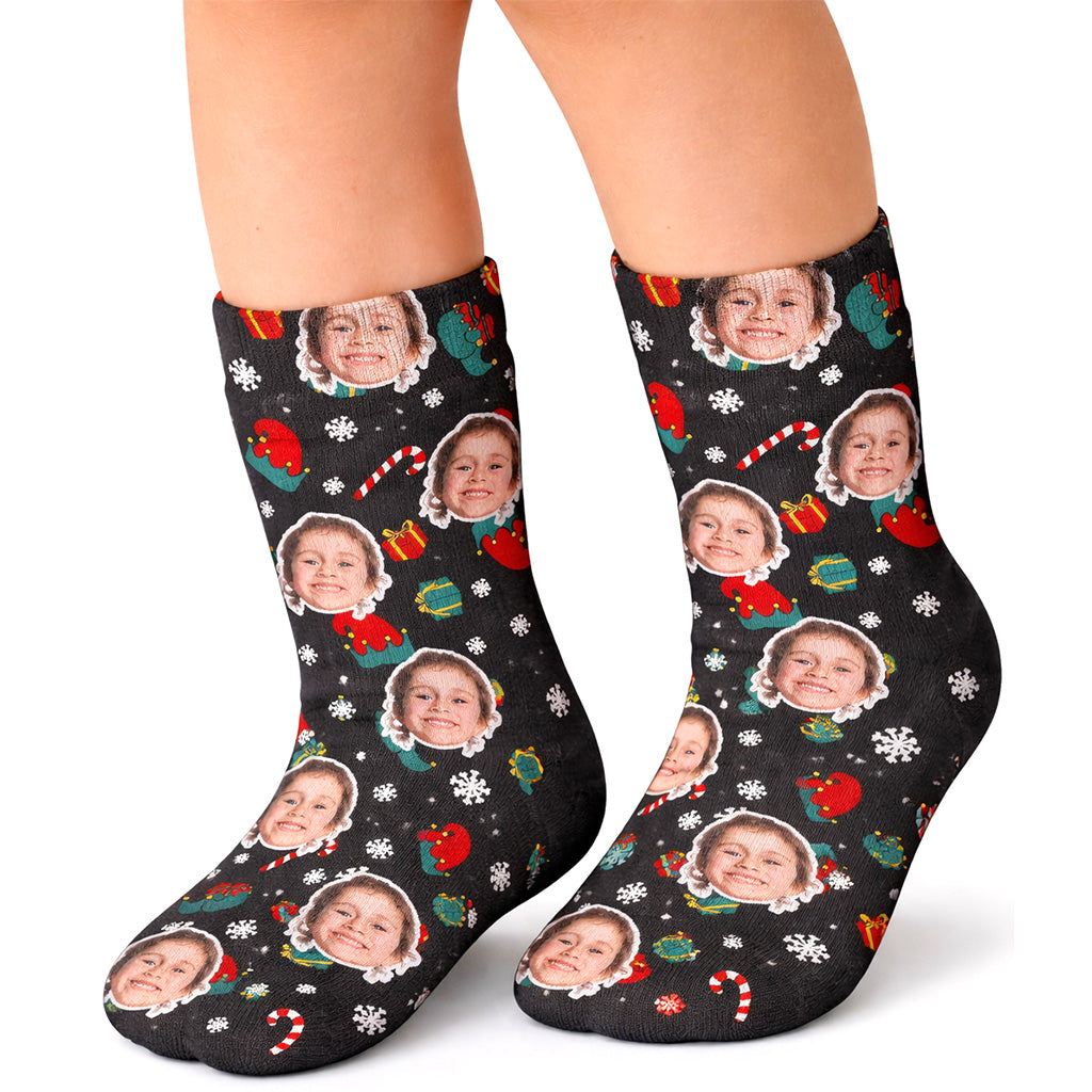 Elf Me Kids Socks