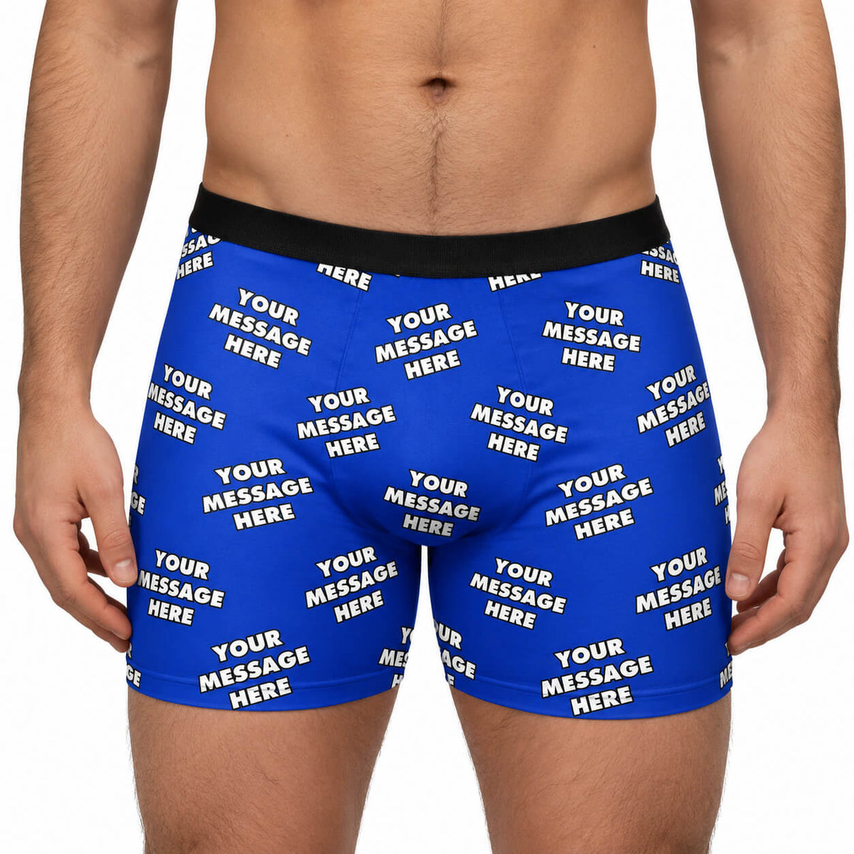 Personalised Boxers With Your Message