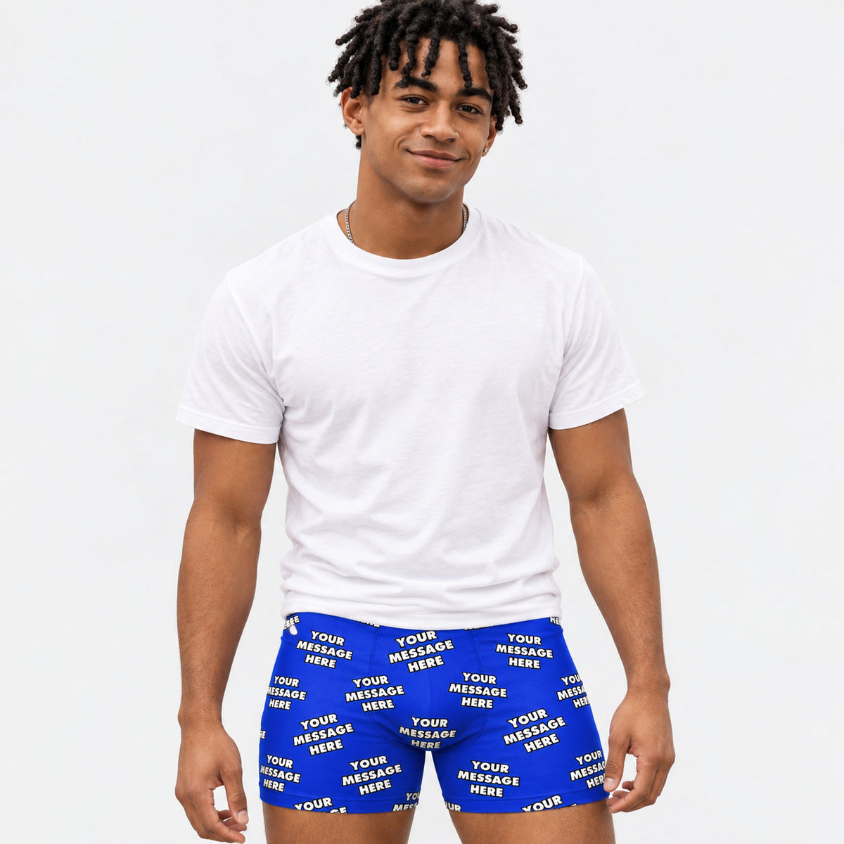 Personalised Boxers With Your Message