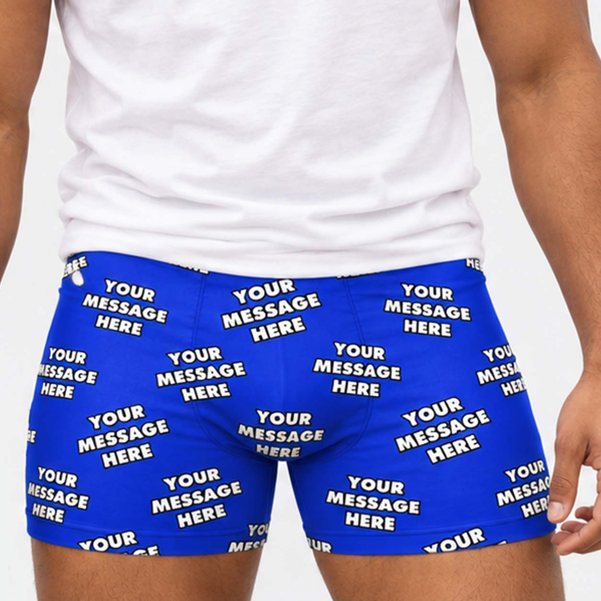 Personalised Boxers With Your Message