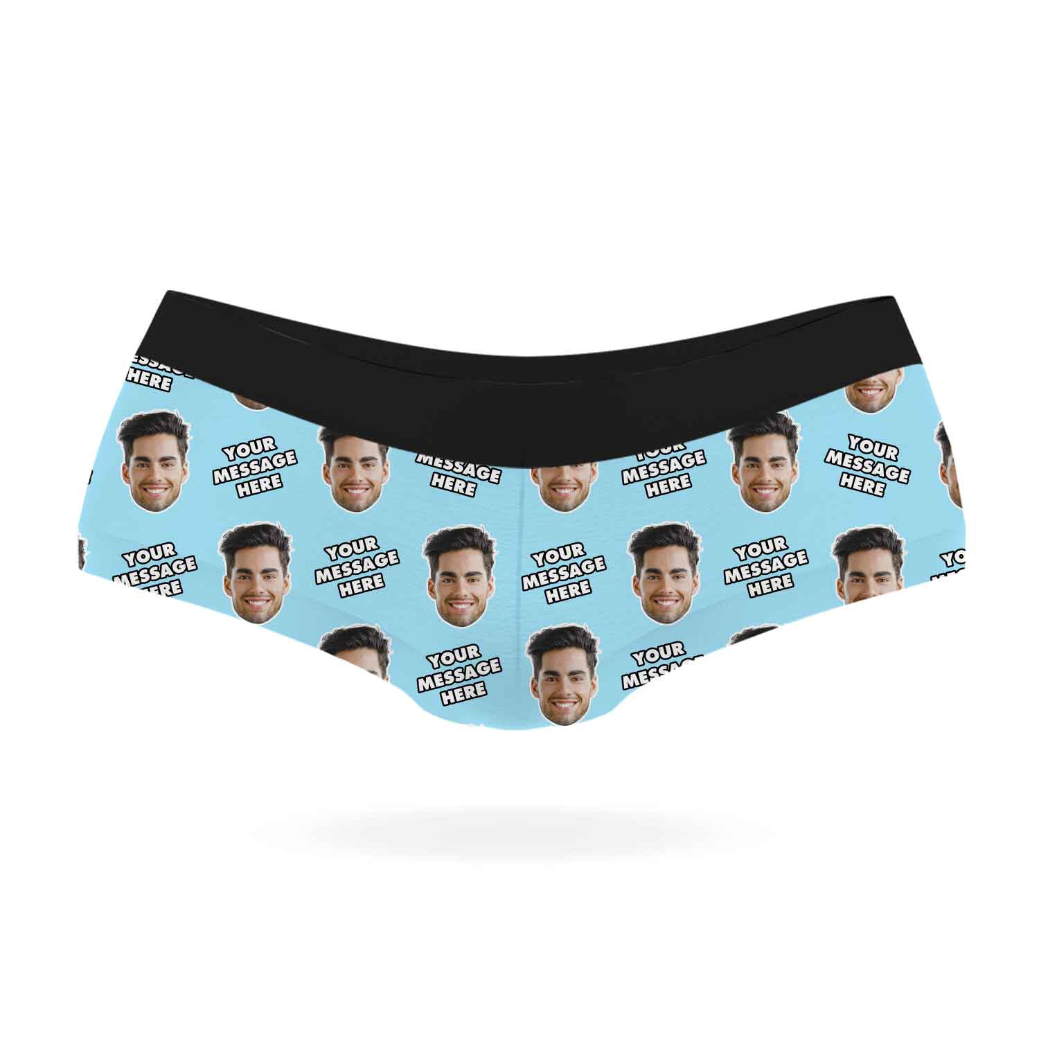 Personalised Knickers With Your Face & Message