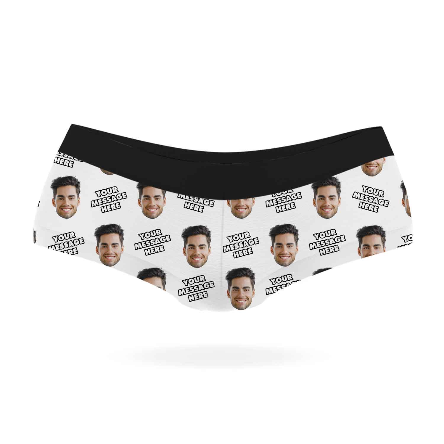 Personalised Knickers With Your Face & Message