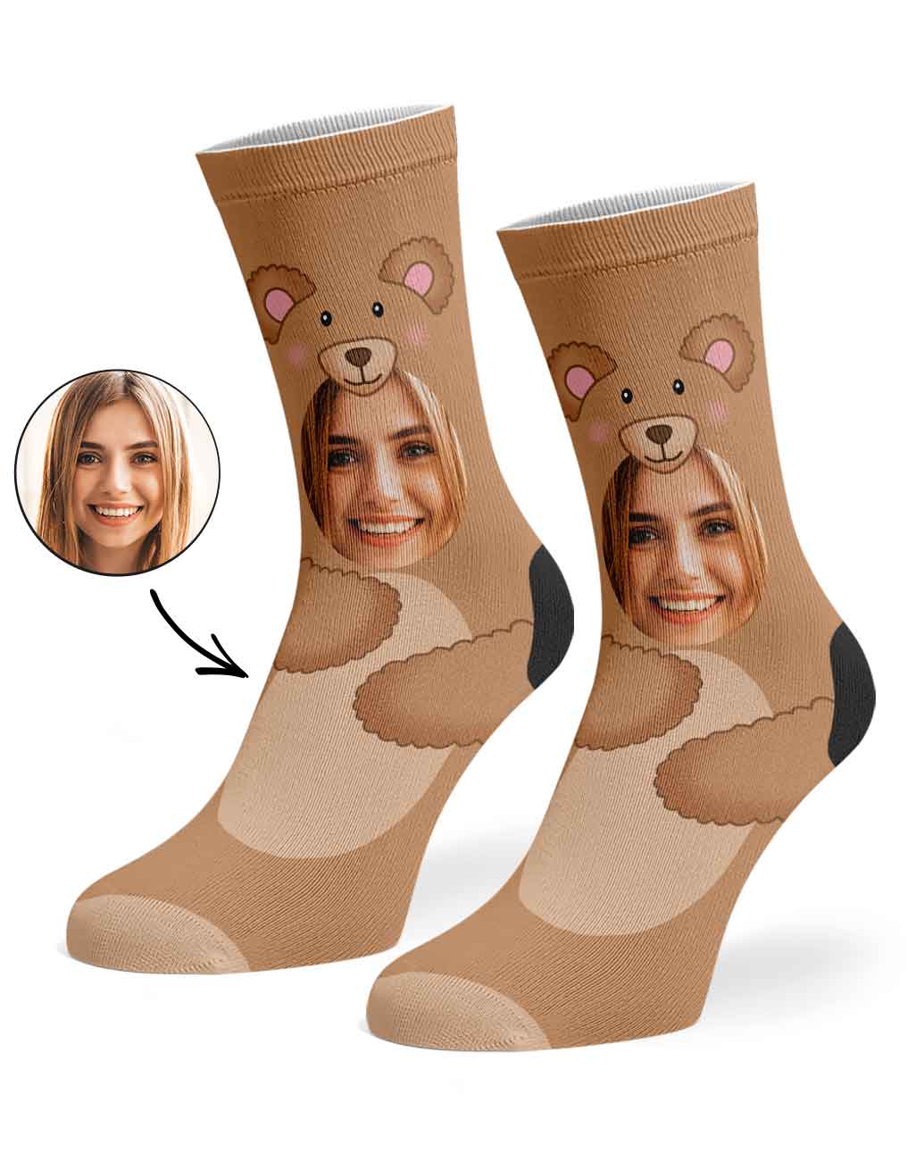 Teddy Bear Socks