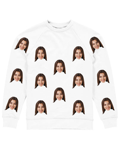 your face personalised sweatshirt