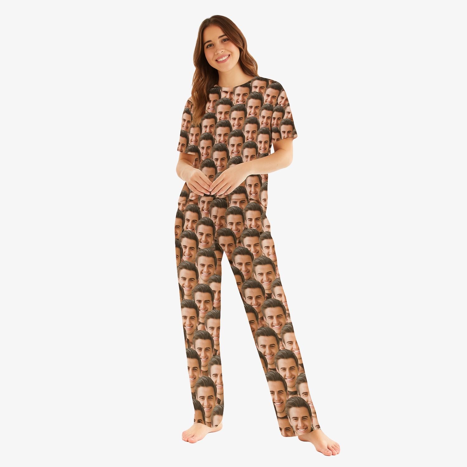 Women's Face Mash custom Pyjamas