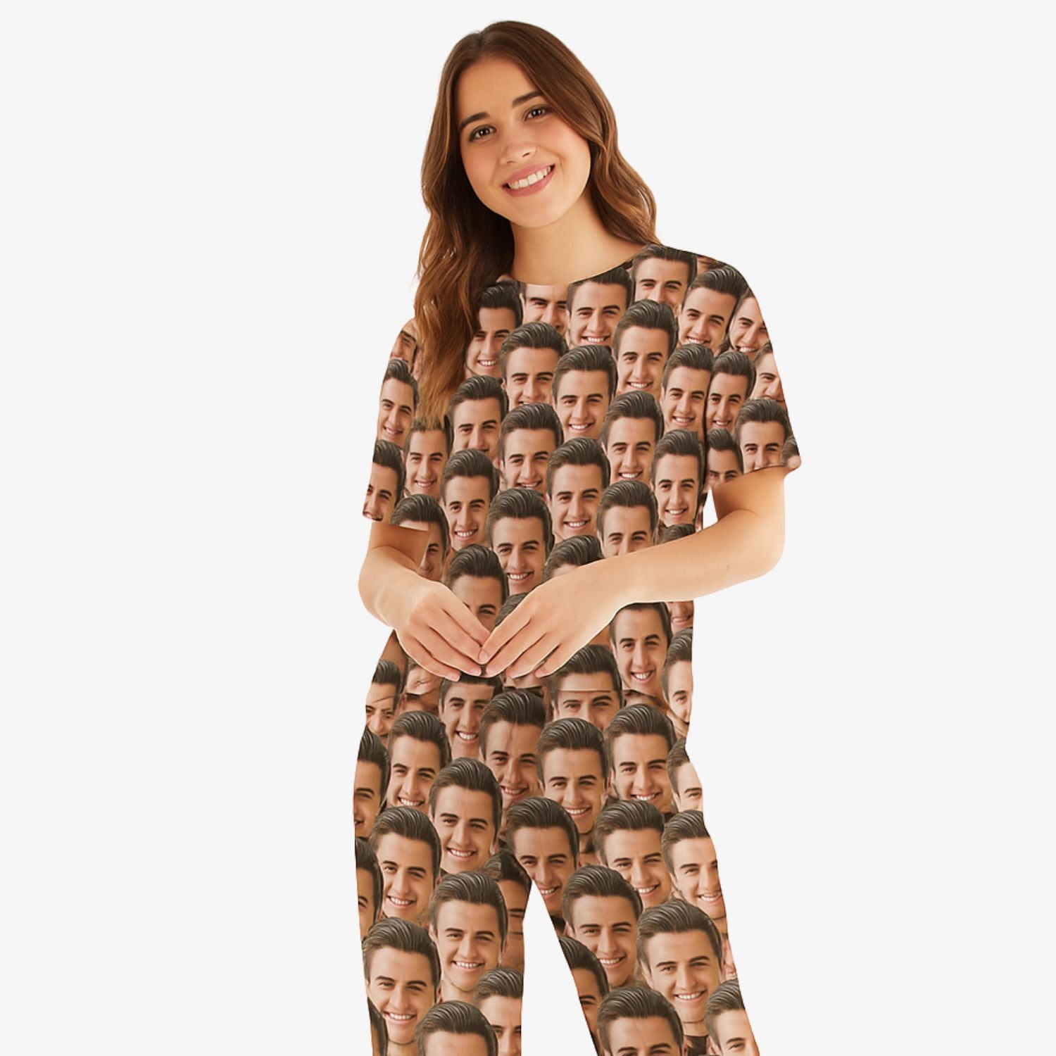 Women's Face Mash personalised Pyjamas