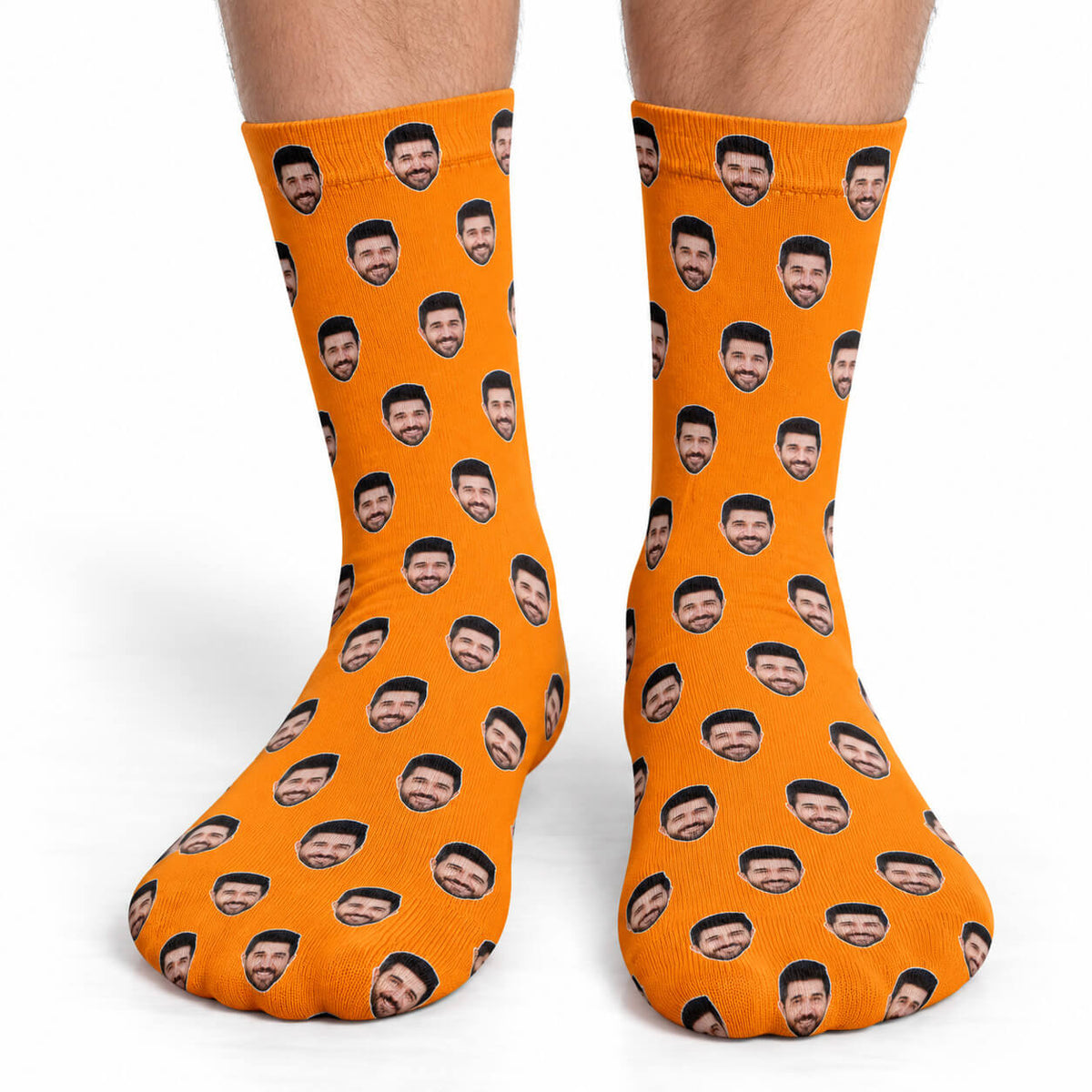 Face Pattern Socks